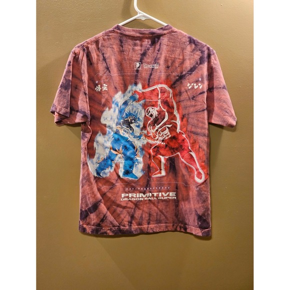 Primitive Dragon Ball Super Tie Dye Graphic T-Shirt Streetwear - Picture 1 of 3